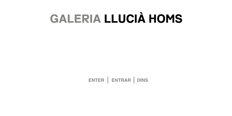 Galería Llucià Homs - Barcelona